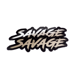 Sticker Savage TN Chrome