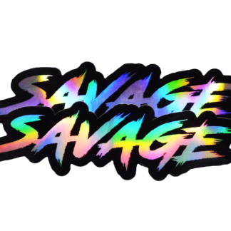 Sticker Savage TN Holographique