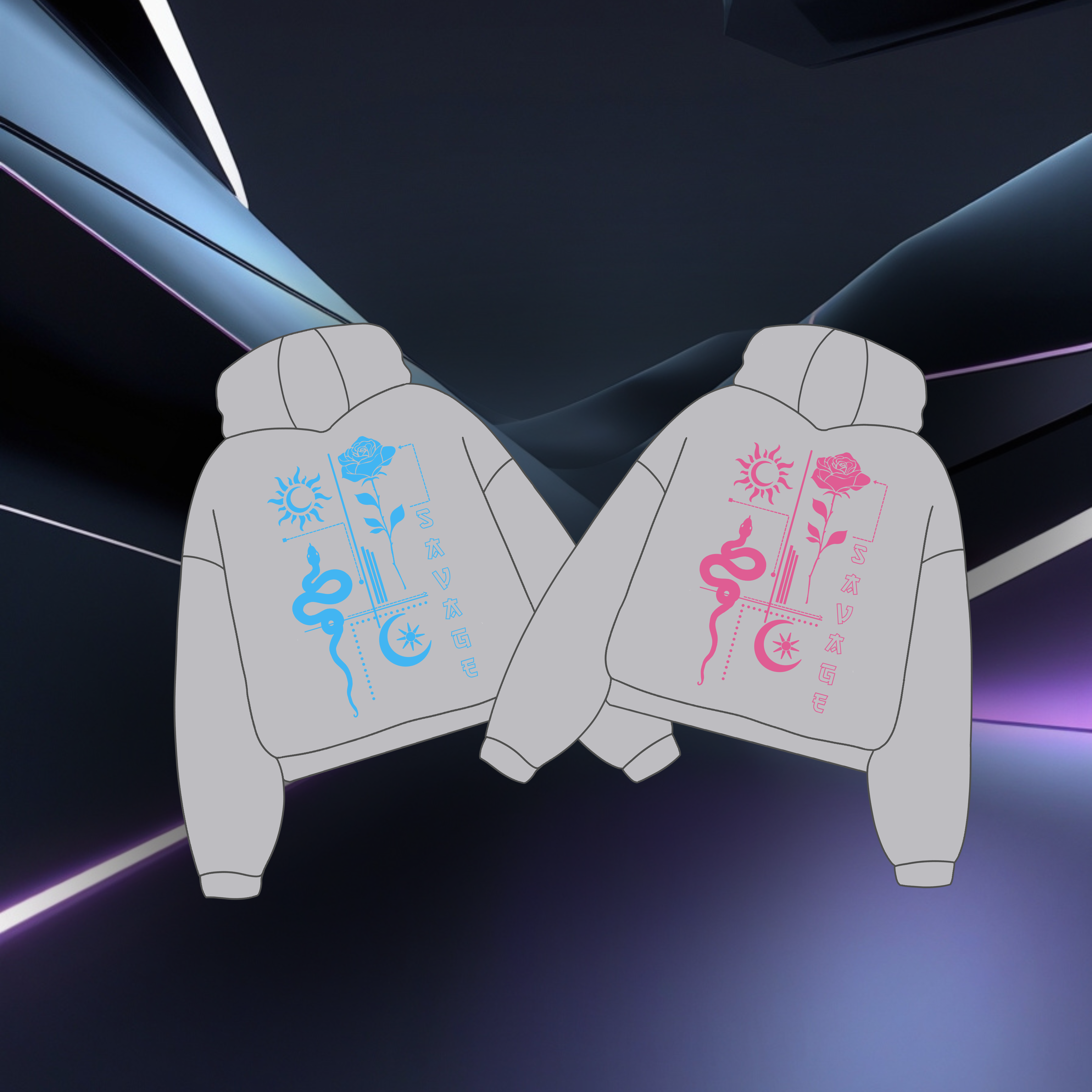 InkLine heavy hoodies